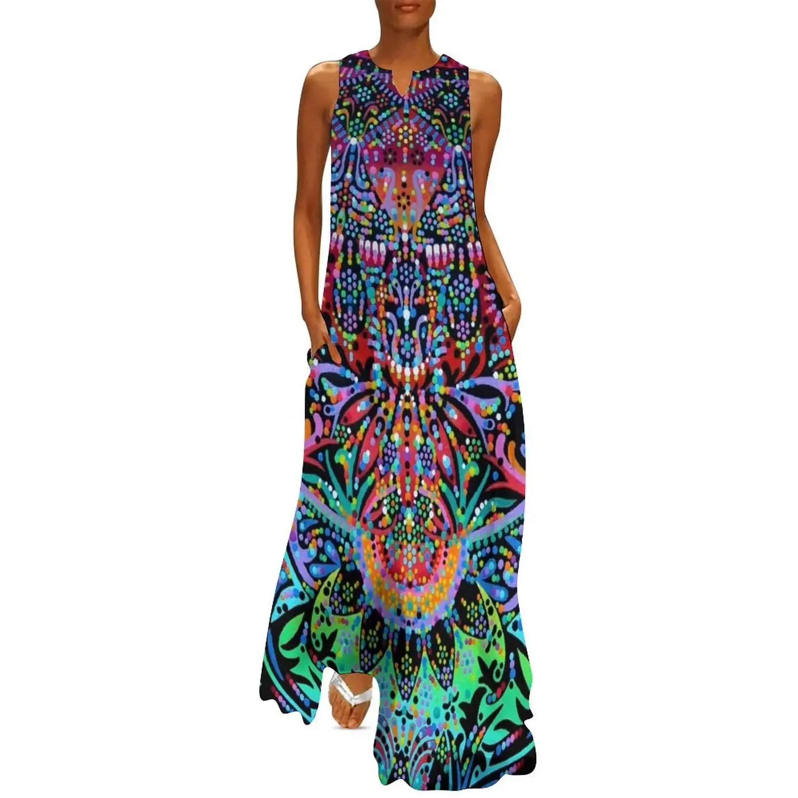 Mandala Energy Long Dress chic and elegant evening dress luxury dresses evening dress ladies beach outfits for women
Mandala Energy Long Dress chic and elegant evening dress luxury dresses evening dress ladies beach outfits for women