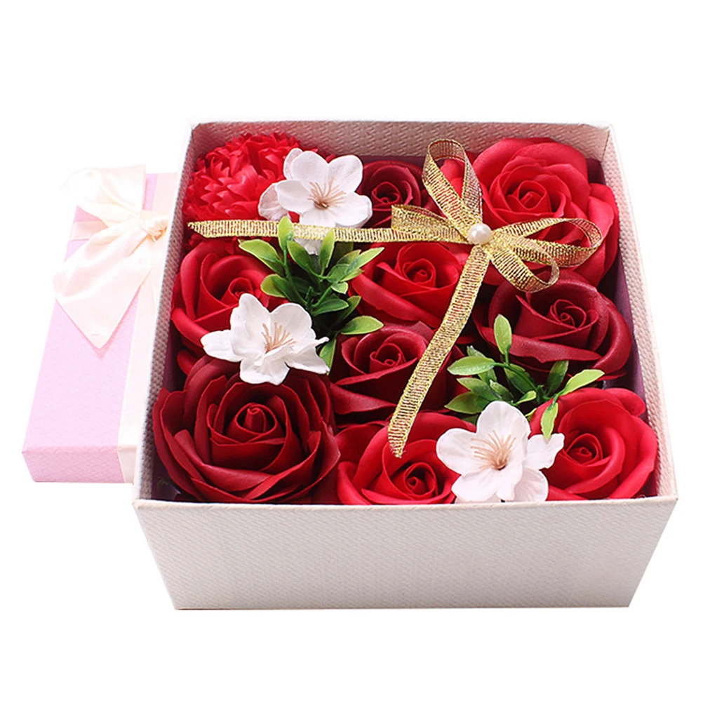 Rose Soap Artificial Flower Home Decor Valentine Day Present Soap Flower Gift Box Red Party Supplies
Rose Soap Artificial Flower Home Decor Valentine Day Present Soap Flower Gift Box Red Party Supplies