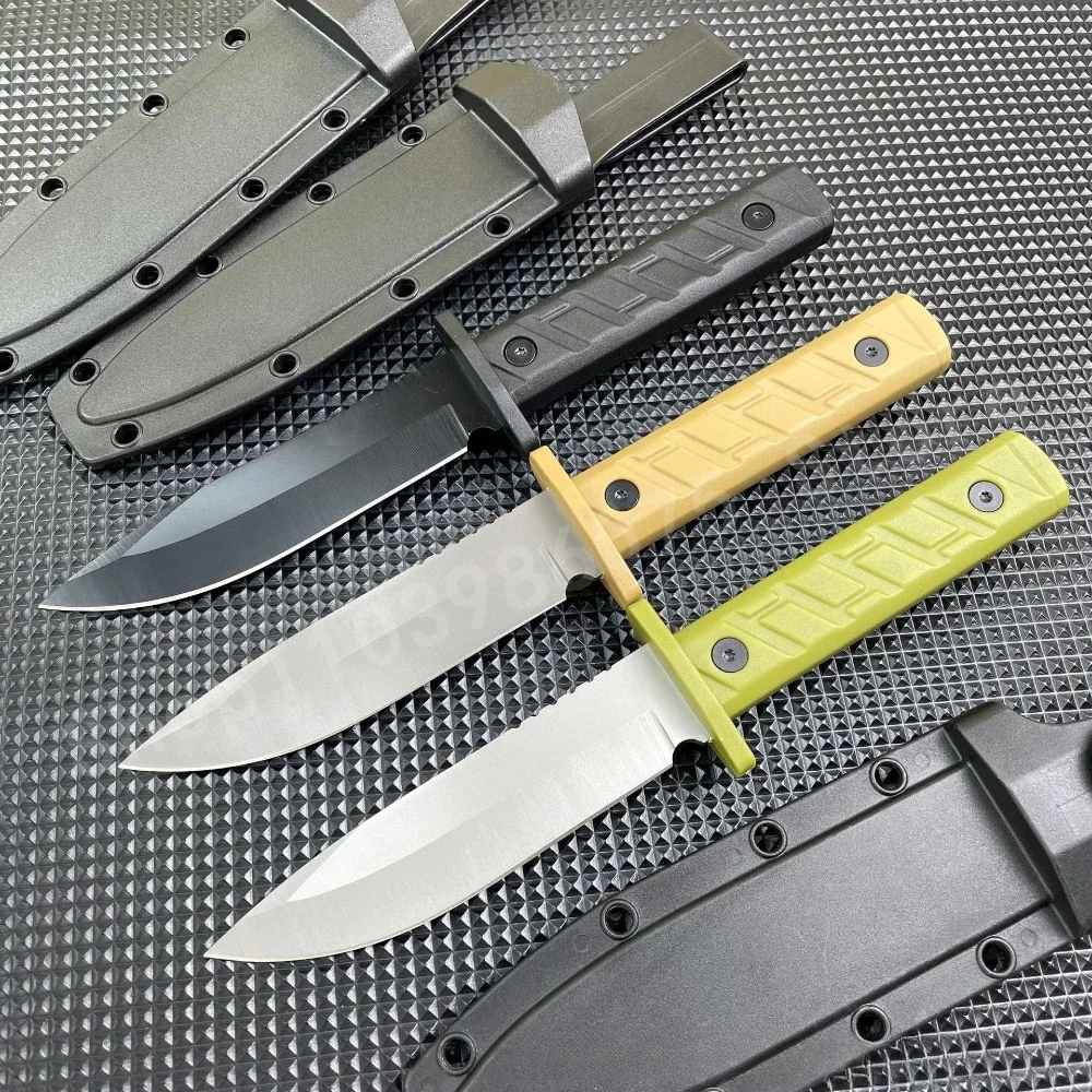 Z.006 Сверхмощный нож для выживания с фиксированным лезвием из нержавеющей стали, 8Cr13Mov, лезвие из АБС-пластика, подходит для кемпинга, ножа для барбекю
Z.006 Сверхмощный нож для выживания с фиксированным лезвием из нержавеющей стали, 8Cr13Mov, лезвие из АБС-пластика, подходит для кемпинга, ножа для барбекю