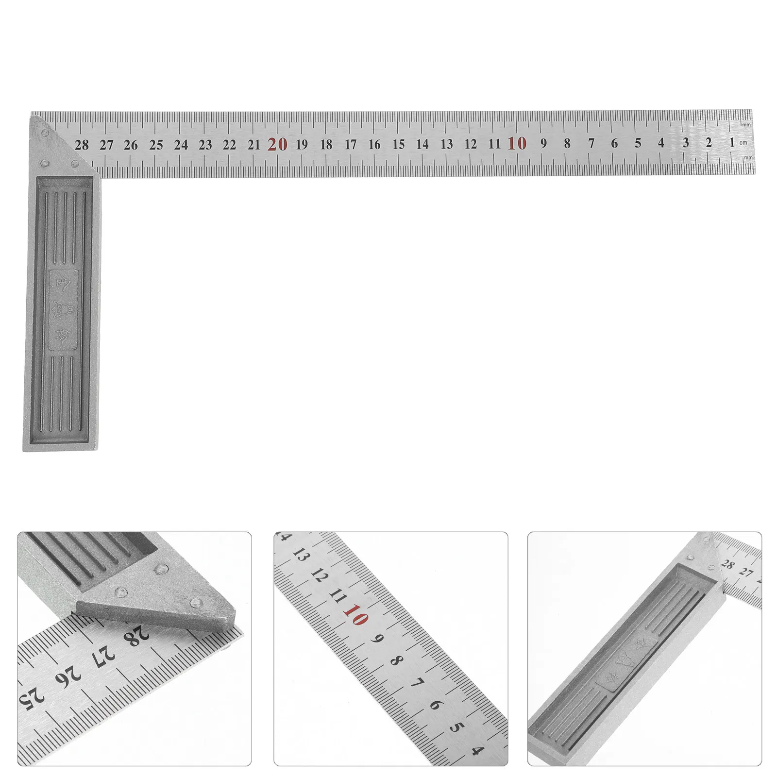 Heavy Duty Steel Ruler Right Angle 90 Degree Precision Measuring Tool for Carpentry DIY Handicraft Construction Layout
Heavy Duty Steel Ruler Right Angle 90 Degree Precision Measuring Tool for Carpentry DIY Handicraft Construction Layout