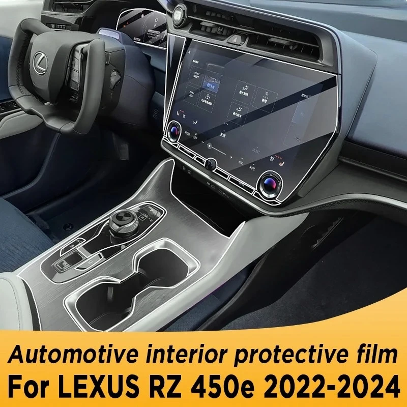 For LEXUS RZ 450e 2022-2024 Gearbox Panel Navigation Screen Automotive Interior Protective Film Anti-Scratch Accessories Sticker
For LEXUS RZ 450e 2022-2024 Gearbox Panel Navigation Screen Automotive Interior Protective Film Anti-Scratch Accessories Sticker