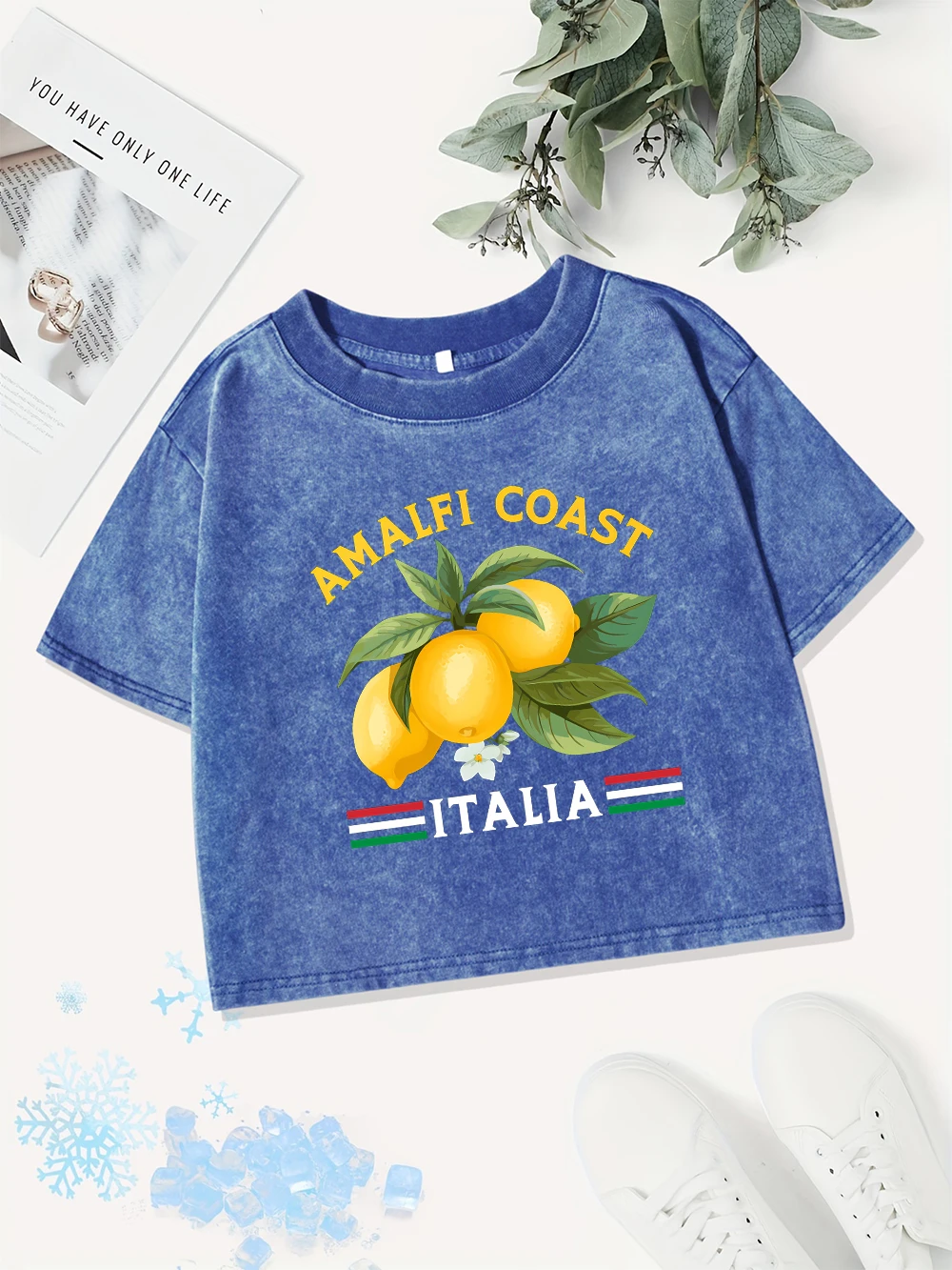 Summer Cotton Crop Tops Womens Amalfi Coast Italia Orange Prints Washed T-Shirt Y2K O-Neck Regular Fit Streetwear Casual Clothes
Summer Cotton Crop Tops Womens Amalfi Coast Italia Orange Prints Washed T-Shirt Y2K O-Neck Regular Fit Streetwear Casual Clothes