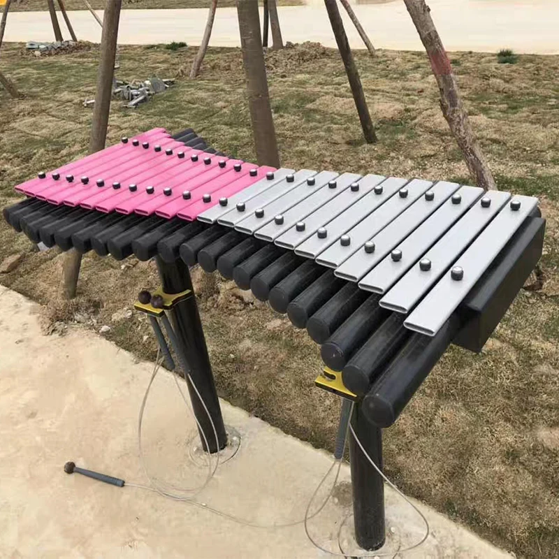 High Quality Outdoor Playground Children Duo Xylophone Percussion Musical Instrument For Sensory Garden
High Quality Outdoor Playground Children Duo Xylophone Percussion Musical Instrument For Sensory Garden