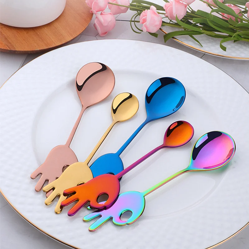 Household Teaspoon Creative Tableware Dinner Spoon Stainless Steel Coffee Scoop Children's Scoop Stirring Scoop Dessert Spoon
Household Teaspoon Creative Tableware Dinner Spoon Stainless Steel Coffee Scoop Children's Scoop Stirring Scoop Dessert Spoon