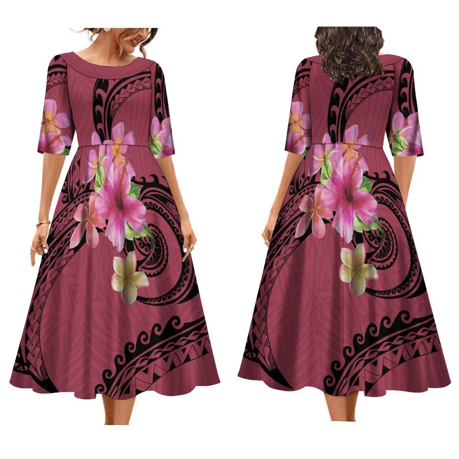 Banquet Party Dress Custom Polynesian Vintage Art Print Dress Casual Temperament Women's Dress 2023 New Women's Dress Summer
Banquet Party Dress Custom Polynesian Vintage Art Print Dress Casual Temperament Women's Dress 2023 New Women's Dress Summer