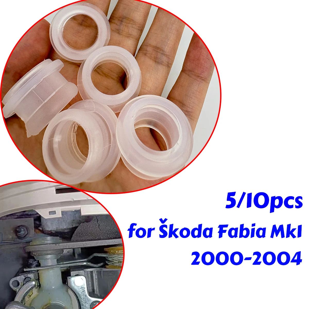 Bushing Fix for Škoda Fabia Mk1 2000-2004 5 Speed Gearbox Shift Lever Rubber Sleeve Lever Bearing Socket Circuit Control Parts
Bushing Fix for Škoda Fabia Mk1 2000-2004 5 Speed Gearbox Shift Lever Rubber Sleeve Lever Bearing Socket Circuit Control Parts