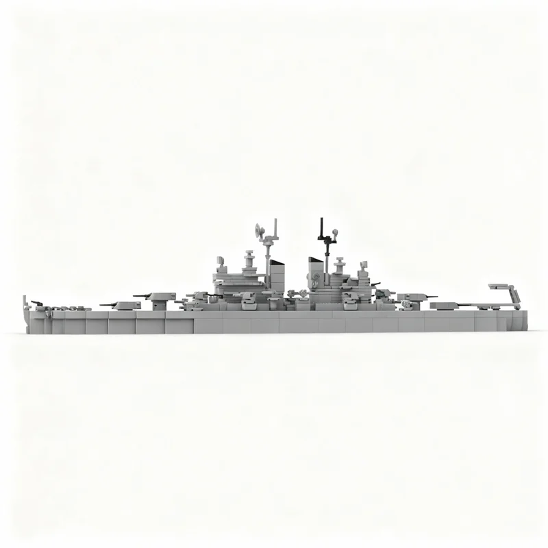 NEW 736PCS MOC Creative Model Uss Cleveland Cl 55 Late War 1 300 Scale Custom Building Blocks DIY Ideas Assembly Display Gift
NEW 736PCS MOC Creative Model Uss Cleveland Cl 55 Late War 1 300 Scale Custom Building Blocks DIY Ideas Assembly Display Gift