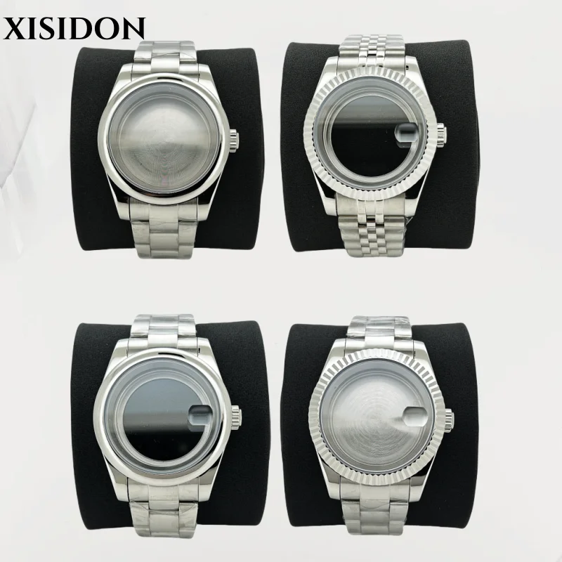 36mm/39mm NH35 Watch Case For Datejust Watch Accessories 904L Stainless Steel Fit NH35 NH36 Movement 28.5mm Dial Jubilee Band
36mm/39mm NH35 Watch Case For Datejust Watch Accessories 904L Stainless Steel Fit NH35 NH36 Movement 28.5mm Dial Jubilee Band
