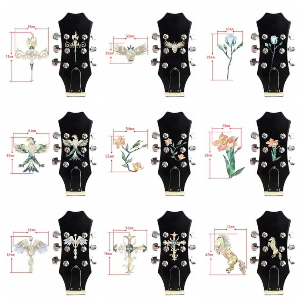 Novelty Guitar Head Sticker DIY Personalise Guitar Panel Sticker Inlay Sticker PVC Guitar Headstock Decal Electric Guitar
Novelty Guitar Head Sticker DIY Personalise Guitar Panel Sticker Inlay Sticker PVC Guitar Headstock Decal Electric Guitar
