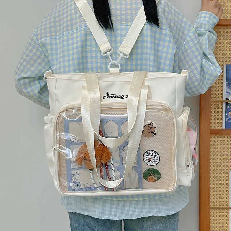 Richme Casual Nylon Women Backpacks Harajuku Large Capacity Students Commute DIY Badge Ita Bag Functional Laptop Bolso Mujer
Richme Casual Nylon Women Backpacks Harajuku Large Capacity Students Commute DIY Badge Ita Bag Functional Laptop Bolso Mujer