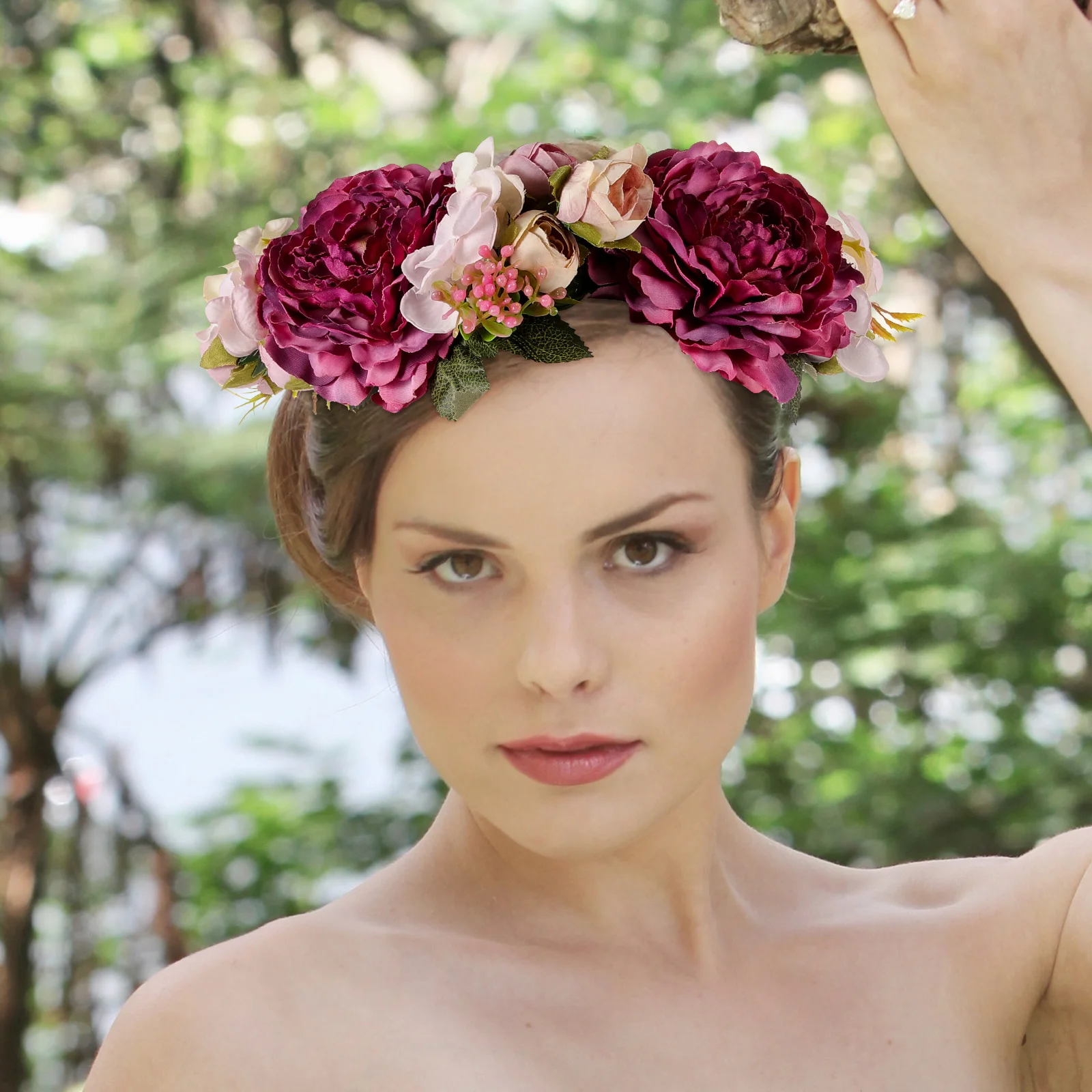 Simulated Flower Hair Accessories Wedding Headband for Bride Women Girls Bohemian Style Hair Bands Floral Wreath
Simulated Flower Hair Accessories Wedding Headband for Bride Women Girls Bohemian Style Hair Bands Floral Wreath