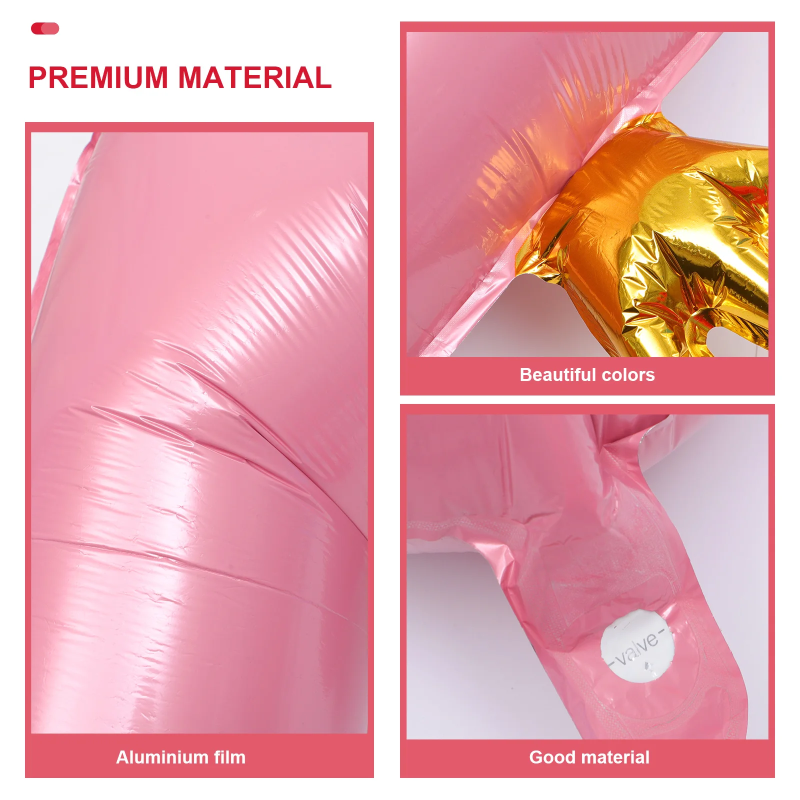 Number Balloon Aluminum Foil Balloons Birthday Delicate Party Decoration Pink Decorations for Birthdays
Number Balloon Aluminum Foil Balloons Birthday Delicate Party Decoration Pink Decorations for Birthdays
