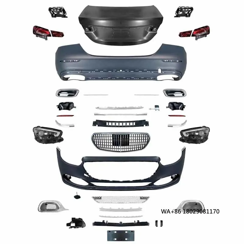 Модифицированный для новейшего стиля, комплекты кузовных комплектов с лампами для автомобильных запчастей E Class W213 2016-2020 гг.
Модифицированный для новейшего стиля, комплекты кузовных комплектов с лампами для автомобильных запчастей E Class W213 2016-2020 гг.
