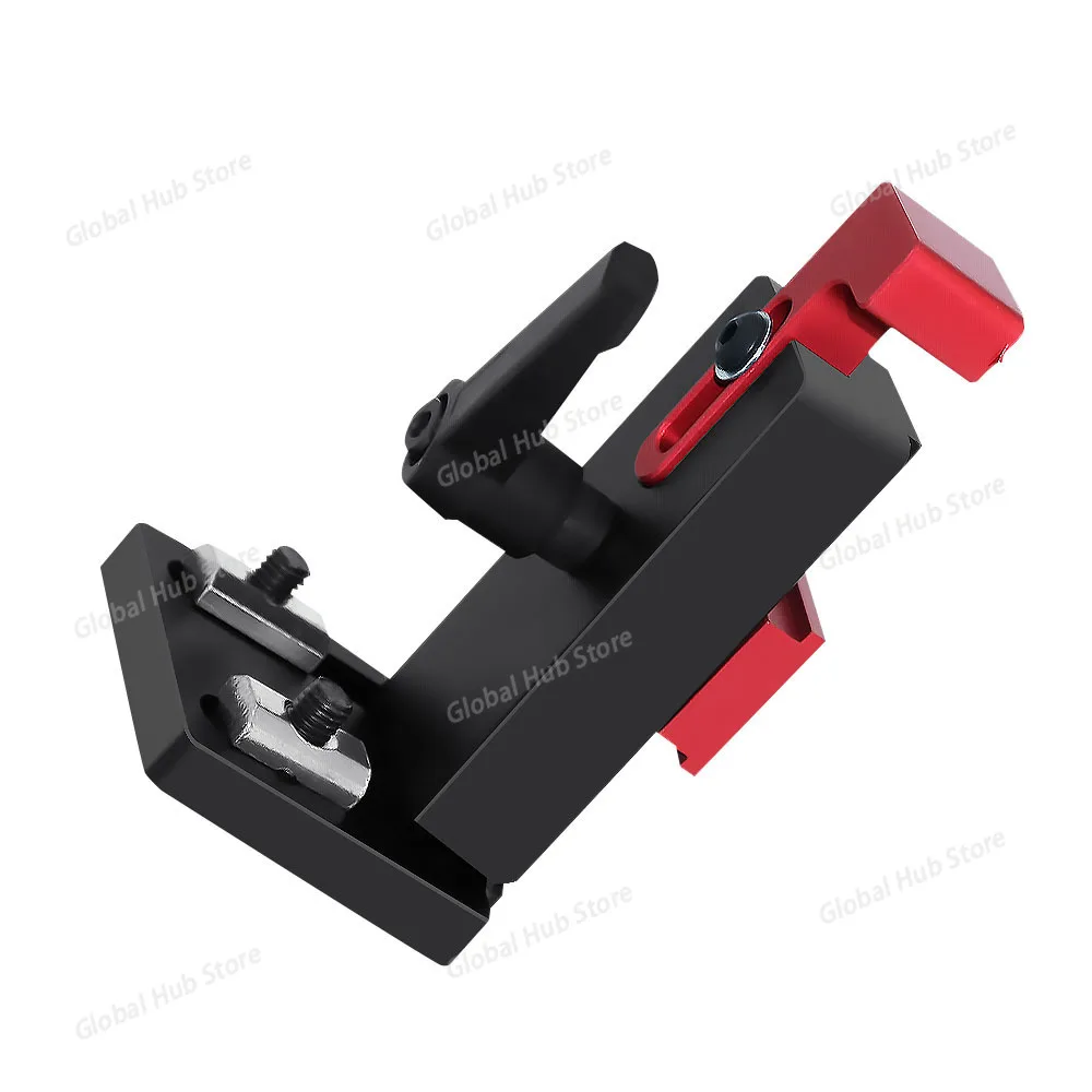 T-track Fence Connector Woodworking Tool Track T-Slot Miter Stop Sliding Miter Aluminium Chute Connector Gauge Rail Retainer
T-track Fence Connector Woodworking Tool Track T-Slot Miter Stop Sliding Miter Aluminium Chute Connector Gauge Rail Retainer