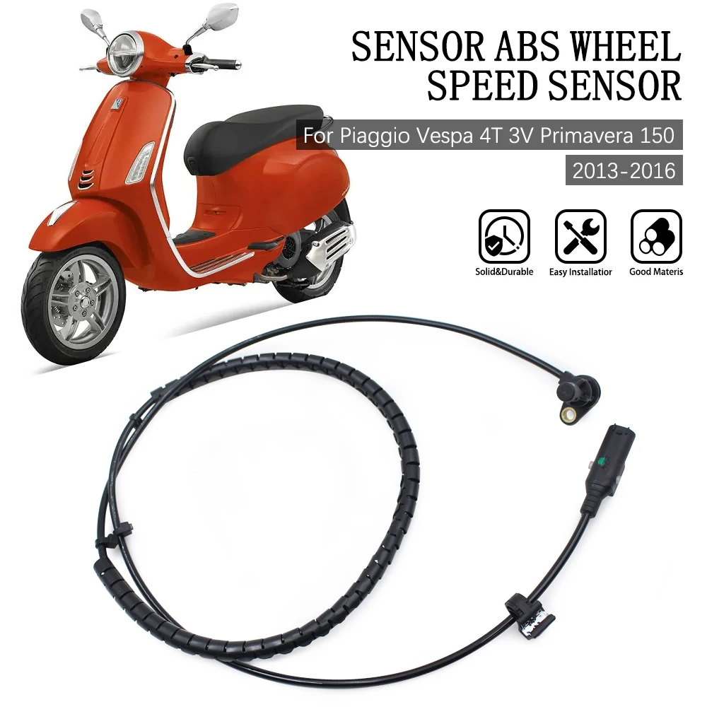 Sensor ABS Sensor Wheel Speed Sensor For Piaggio Vespa 4T 3V Spring 150 13-16
Sensor ABS Sensor Wheel Speed Sensor For Piaggio Vespa 4T 3V Spring 150 13-16