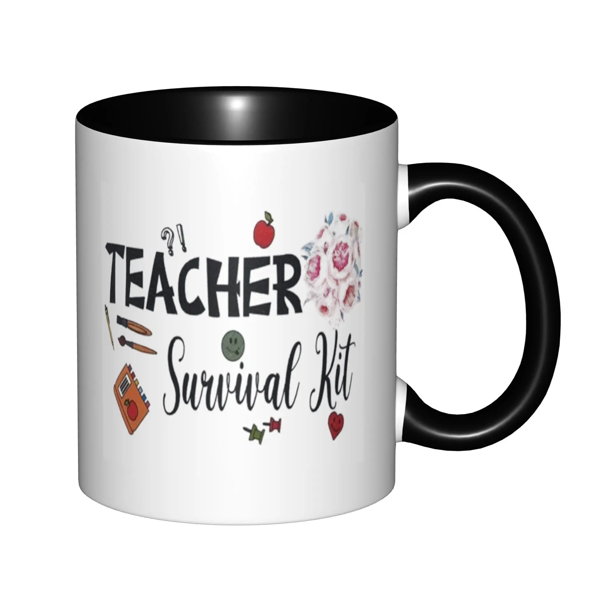 Teacher Appreciation Gift from Student Mugs With Black Handle Birthday Coffee Mugs Ceramic Tea Cups 11oz
Teacher Appreciation Gift from Student Mugs With Black Handle Birthday Coffee Mugs Ceramic Tea Cups 11oz
