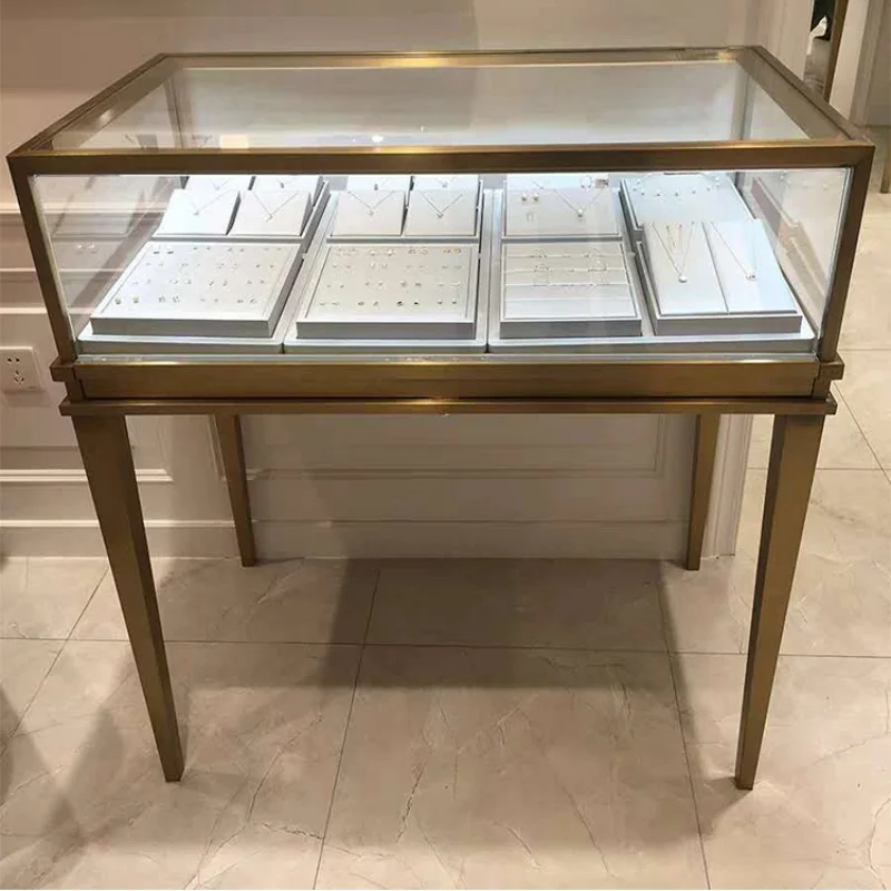 Custom, Modern top grade custom glass jewelry store showcase display cabinet sets
Custom, Modern top grade custom glass jewelry store showcase display cabinet sets
