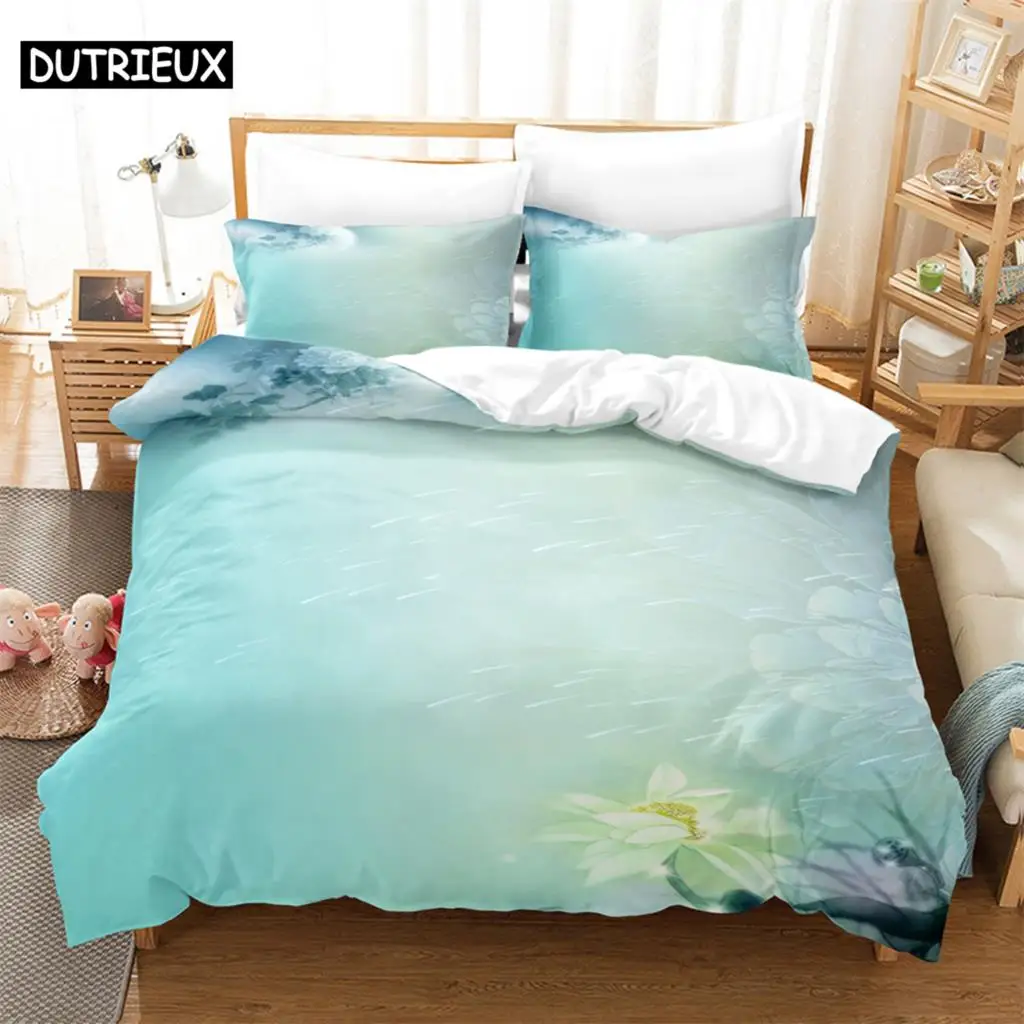 Blue 3Pcs Bedding Sets 3D Digital Printing Custom Quilt Duvet Cover Set Home Queen King Quilt Pillowcase
Blue 3Pcs Bedding Sets 3D Digital Printing Custom Quilt Duvet Cover Set Home Queen King Quilt Pillowcase