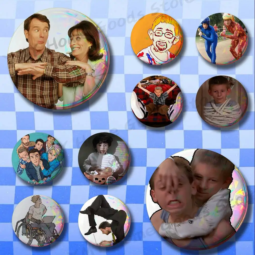 Lois Hal Francis Reese M-Malcolm in the Middle Badges Pins Button Custom Anime Role Old-school Brooches Cartoon Collar Gifts
Lois Hal Francis Reese M-Malcolm in the Middle Badges Pins Button Custom Anime Role Old-school Brooches Cartoon Collar Gifts