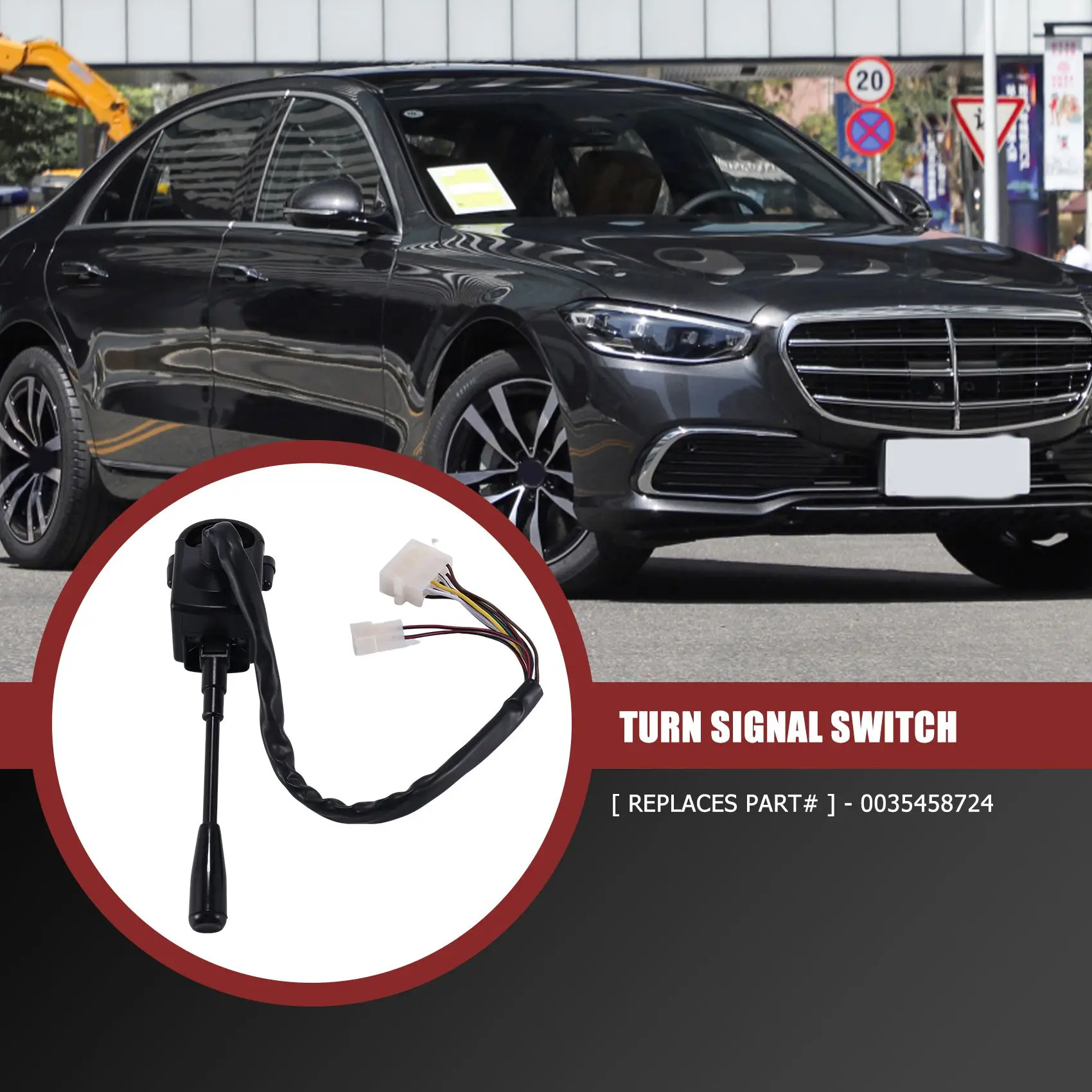 Переключатель указателя поворота на рулевой колонке, переключатель дальнего и ближнего света, кнопка звукового сигнала для Mercedes-Benz, старого трактора и грузовика
Переключатель указателя поворота на рулевой колонке, переключатель дальнего и ближнего света, кнопка звукового сигнала для Mercedes-Benz, старого трактора и грузовика