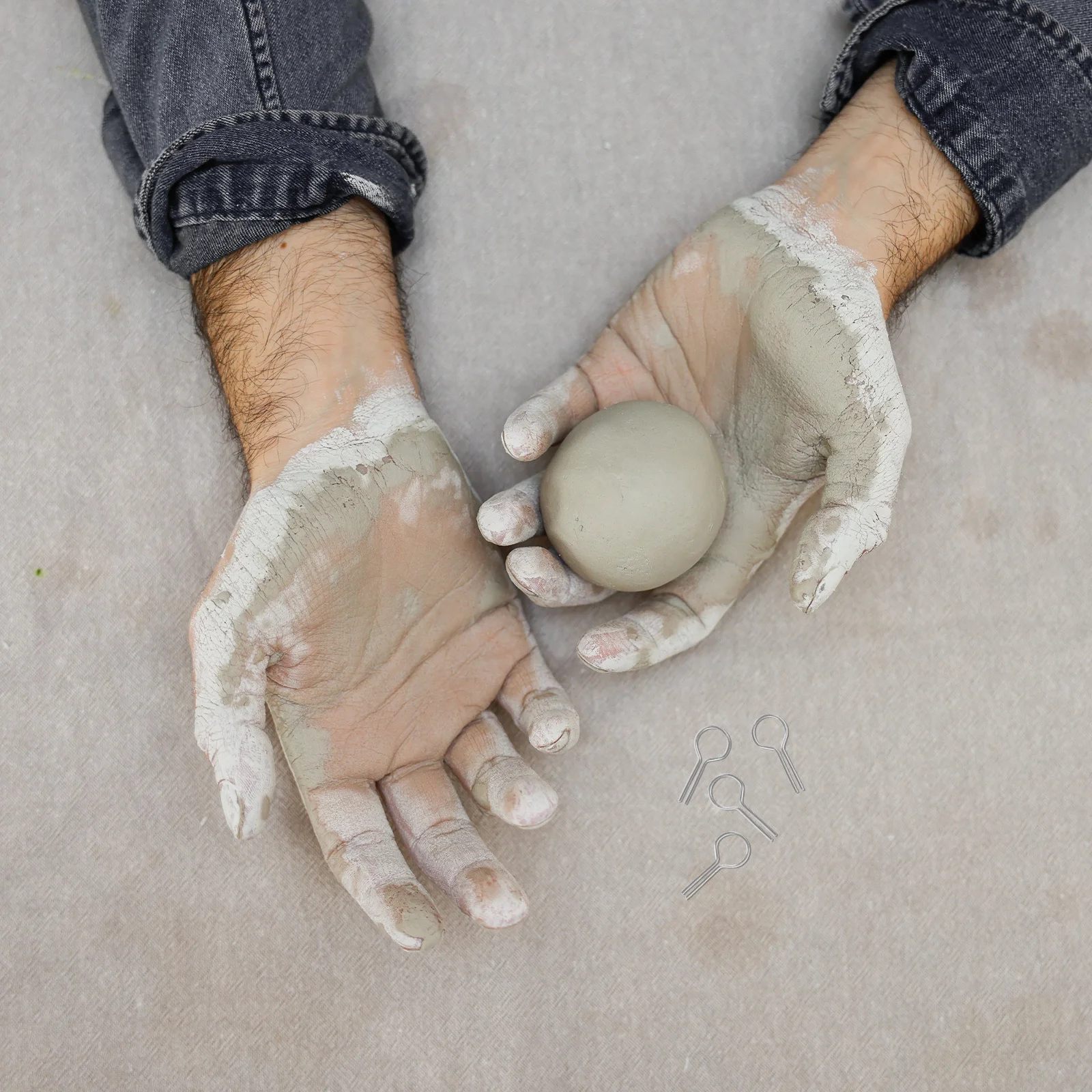 200Pcs Ceramic Firing Hooks P Shaped High Temperature Kiln Needle for Pottery Jewelry Making DIY Ornament Tools Accessories
200Pcs Ceramic Firing Hooks P Shaped High Temperature Kiln Needle for Pottery Jewelry Making DIY Ornament Tools Accessories