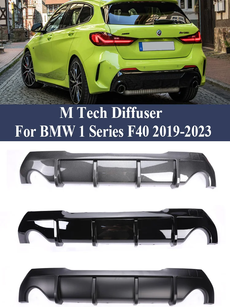 Carbon Fiber M Sport Rear Bumper Diffuser Lip Spoiler Cover Refiting Diffusor For BMW 1 Series F40 2019-2023 M Tech Gloss Black
Carbon Fiber M Sport Rear Bumper Diffuser Lip Spoiler Cover Refiting Diffusor For BMW 1 Series F40 2019-2023 M Tech Gloss Black