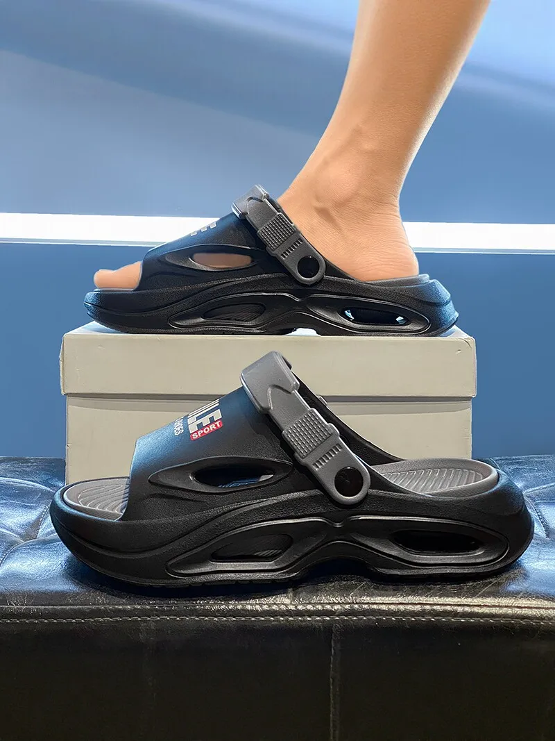 Men's Summer Outdoor Anti-Slip Thick Bottom Driving Two-Purpose Large Size Beach Sandals Comfortable Slippers Casual Style
Men's Summer Outdoor Anti-Slip Thick Bottom Driving Two-Purpose Large Size Beach Sandals Comfortable Slippers Casual Style