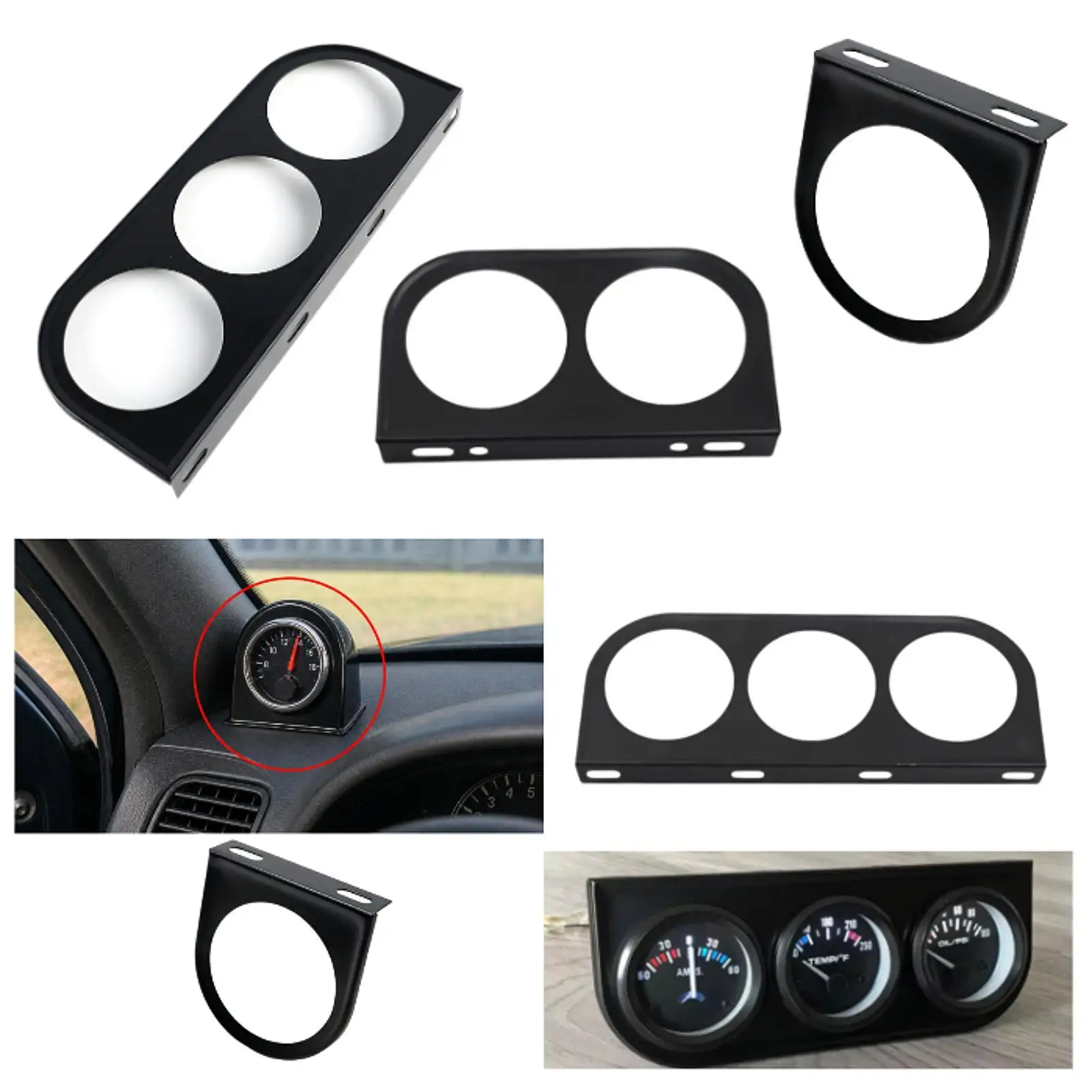 Multifunctional Gauge Panel Bracket Pod Holder Metal for Tool Car Car Auto Truck Boat Dashboard Accessory
Multifunctional Gauge Panel Bracket Pod Holder Metal for Tool Car Car Auto Truck Boat Dashboard Accessory