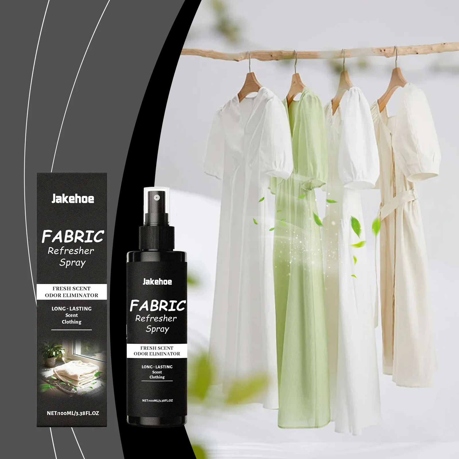 Fabric Refresher Spray for Clothing Mint Fresh Fragrance Odor Removal Multi-Scene Use Compact Portable Long-Lasting Scent
Fabric Refresher Spray for Clothing Mint Fresh Fragrance Odor Removal Multi-Scene Use Compact Portable Long-Lasting Scent
