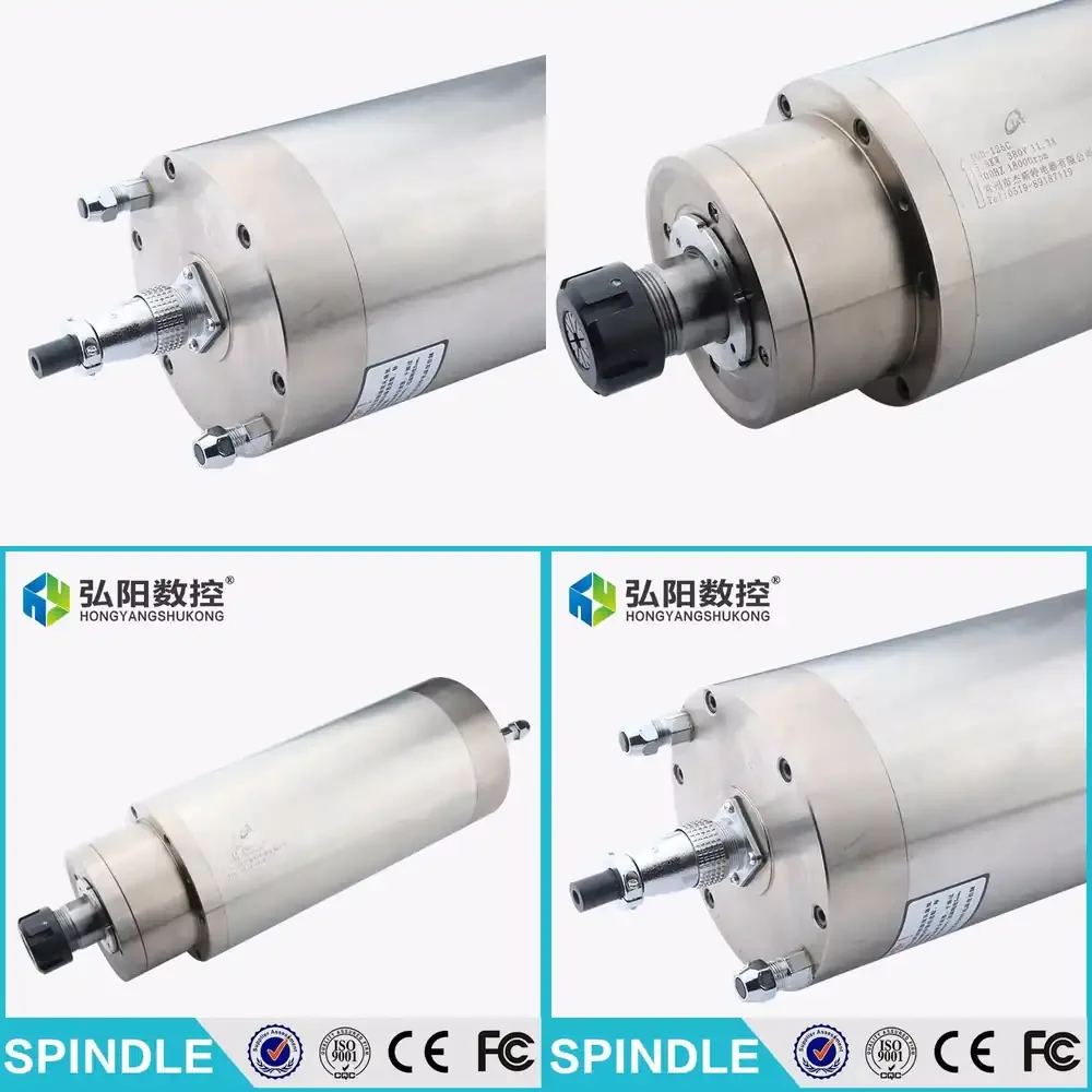 JST ER25 Collet 5.5KW Water-Cooled Spindle 24000rpm for Woodworking Fine Engraving
JST ER25 Collet 5.5KW Water-Cooled Spindle 24000rpm for Woodworking Fine Engraving