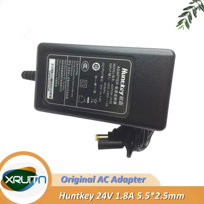 Original ADP036-242B AC Adapter 24V 1.8A Huntkey Charger Power Supply 5.5*2.5mm Genuine
Original ADP036-242B AC Adapter 24V 1.8A Huntkey Charger Power Supply 5.5*2.5mm Genuine