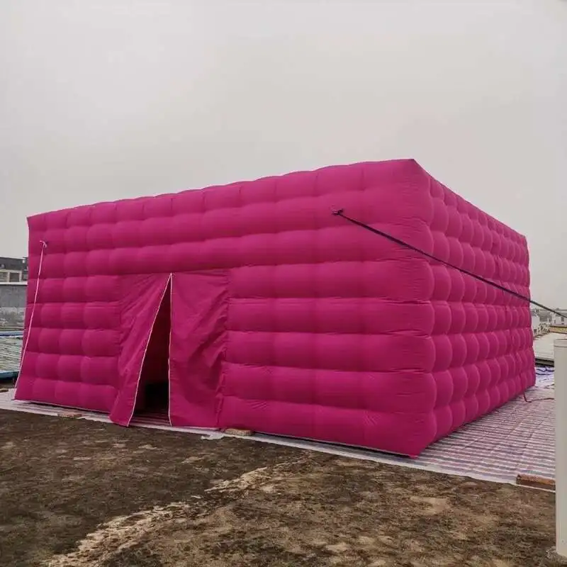 Outdoor PINK LED Light Large Iatable Square Tent Space, Foldable And Easy To Carry, With Blower
Outdoor PINK LED Light Large Iatable Square Tent Space, Foldable And Easy To Carry, With Blower