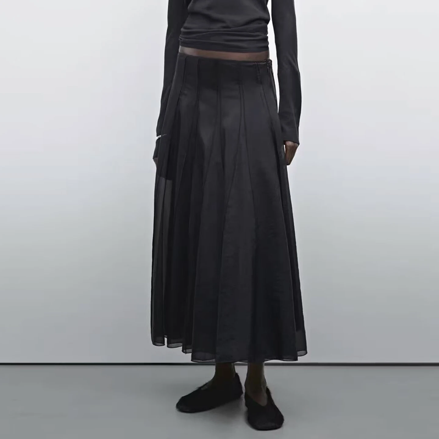 2025 Summer New Arrival Fairy Aosphere A-Line Midi Skirt Thin Veil Multi-Pleated Women's Faion Commute High Waist Polyest...
2025 Summer New Arrival Fairy Aosphere A-Line Midi Skirt Thin Veil Multi-Pleated Women's Faion Commute High Waist Polyest...