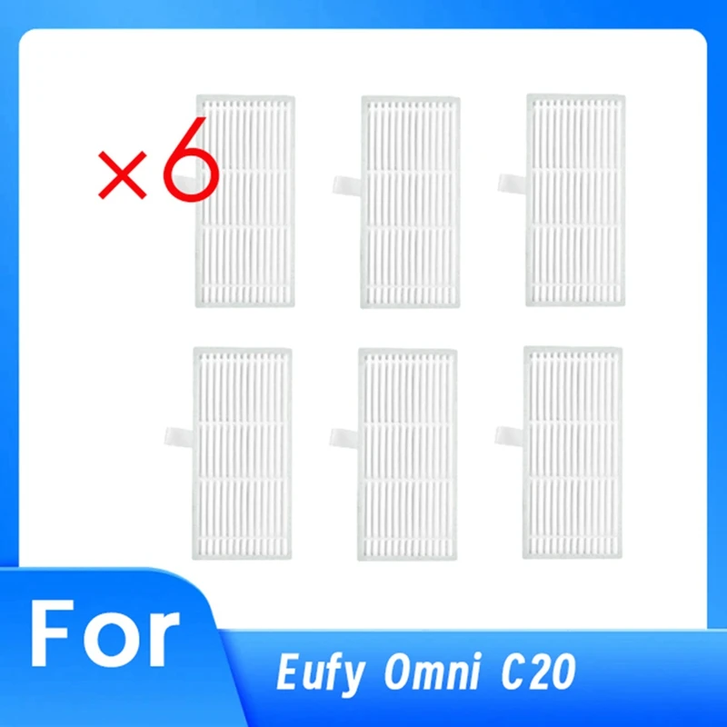 Hot Sale-6 PCS Filter For Eufy Omni C20 Vacuum Cleaner Accessories Replacement Parts Ultra Durable Accessories
Hot Sale-6 PCS Filter For Eufy Omni C20 Vacuum Cleaner Accessories Replacement Parts Ultra Durable Accessories