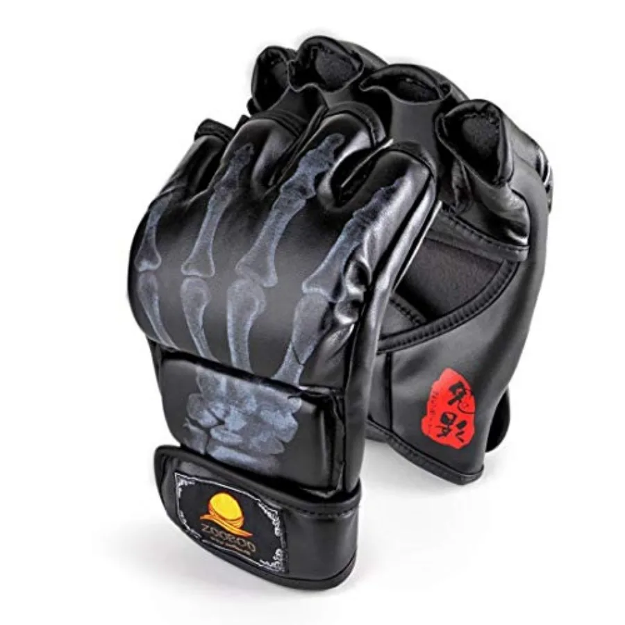 MMA Gloves, Half-Finger Boxing Fight Gloves MMA Mitts with Adjustable Wrist Band for Sanda Sparring Punching Bag Training
MMA Gloves, Half-Finger Boxing Fight Gloves MMA Mitts with Adjustable Wrist Band for Sanda Sparring Punching Bag Training