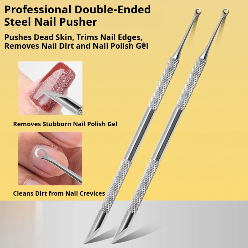 Двуглавый толкатель для ногтей из нержавеющей стали, средство для удаления кутикулы, инструмент для отшелушивания, инструмент для очистки омертвевшей кожи, круг, скосная лопата, маникюрная ручка
Двуглавый толкатель для ногтей из нержавеющей стали, средство для удаления кутикулы, инструмент для отшелушивания, инструмент для очистки омертвевшей кожи, круг, скосная лопата, маникюрная ручка