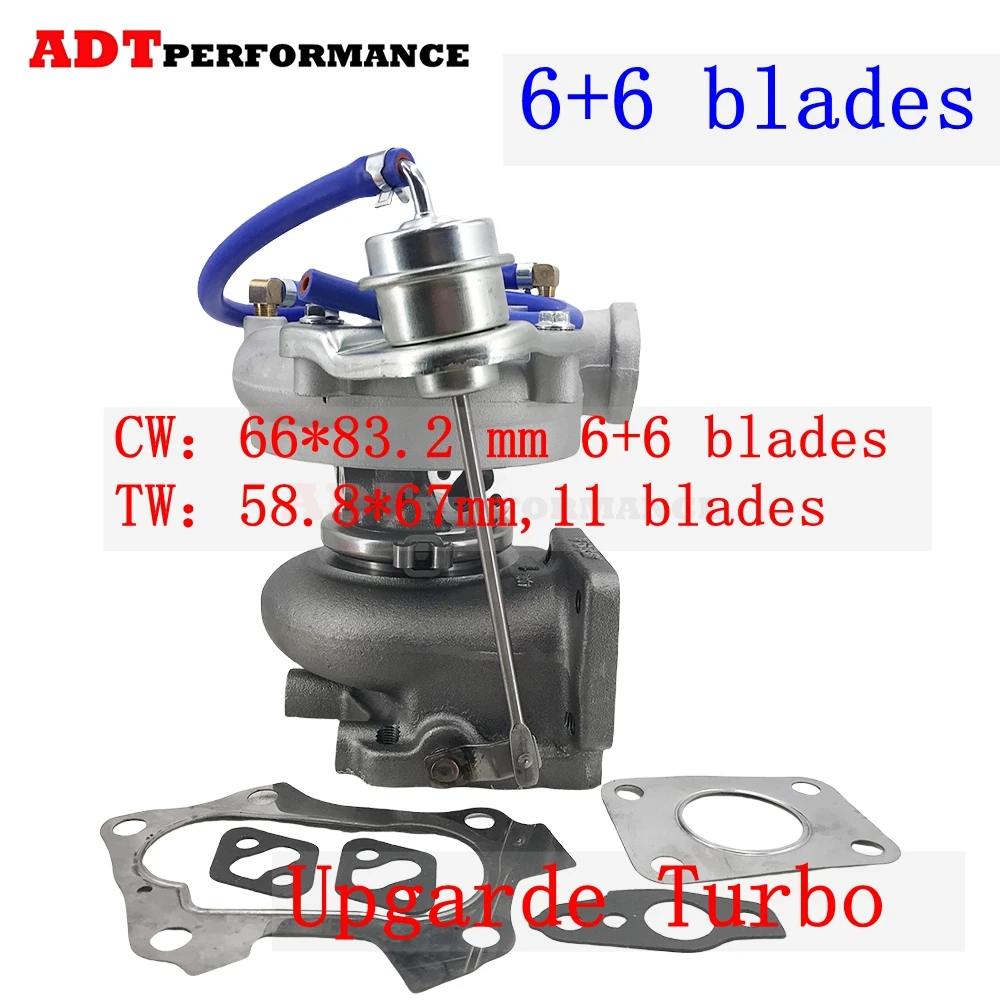 6+6 blades CT15B upgrade turbo with billet Upgarde Turbo for TOYOTA Makr Chaser Cresta Tourer V JZX100 1JZ 1JZ-GT 17201-46040
6+6 blades CT15B upgrade turbo with billet Upgarde Turbo for TOYOTA Makr Chaser Cresta Tourer V JZX100 1JZ 1JZ-GT 17201-46040