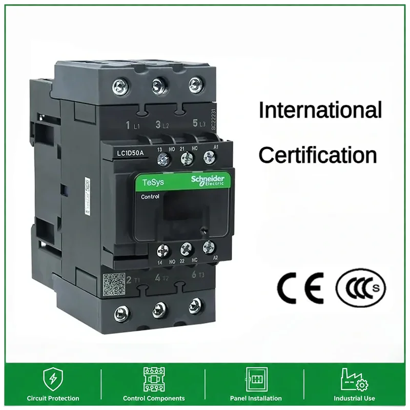 Schneider AC Elevator Contactor LC1-D50AM7C F7C Solenoid Coil Voltage 110V 220V
Schneider AC Elevator Contactor LC1-D50AM7C F7C Solenoid Coil Voltage 110V 220V