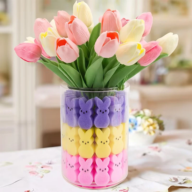 30PCS DIY Sponge Rabbit Vase Decor Mini Bunnies Table Centerpiece Easter Sponge Rabbit Vase Filler Set For Home Decoration
30PCS DIY Sponge Rabbit Vase Decor Mini Bunnies Table Centerpiece Easter Sponge Rabbit Vase Filler Set For Home Decoration