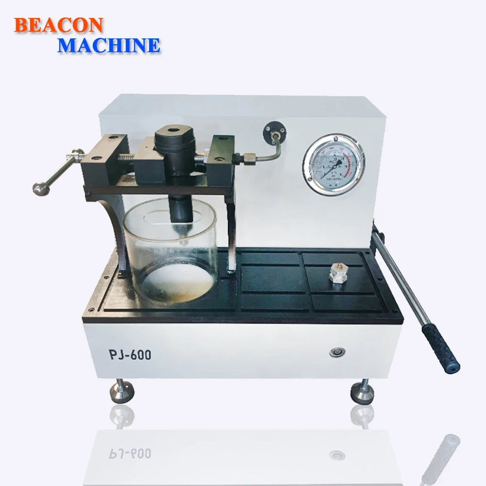 Manual Injector Atomization Tester Machine PJ-600 Diesel Injector Tester for Fuel Injector
Manual Injector Atomization Tester Machine PJ-600 Diesel Injector Tester for Fuel Injector