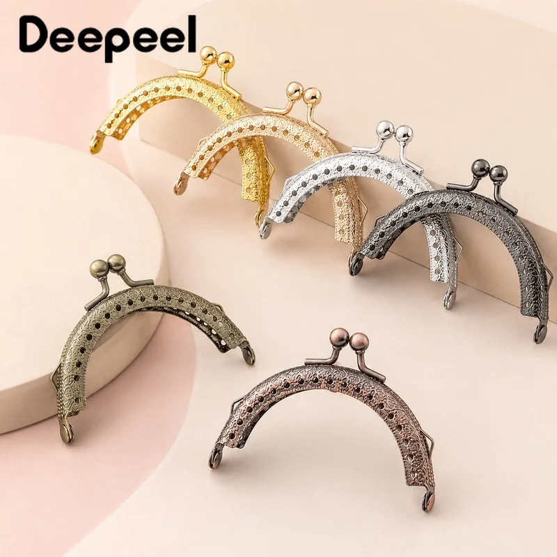 5/8Pcs 85mm Metal Embossed Kiss Clasp Handle Purse Frame Sewing Bracket for Handbag Wallet Closure Hardware Replacement Parts
5/8Pcs 85mm Metal Embossed Kiss Clasp Handle Purse Frame Sewing Bracket for Handbag Wallet Closure Hardware Replacement Parts