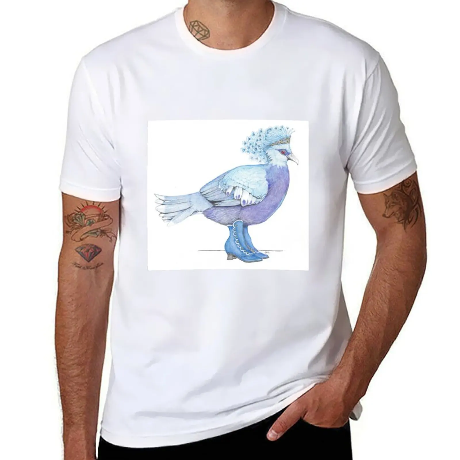 Victoria Crowned Pigeon in Victorian shoes T-Shirt t shirt custom print graphic t shirts for man t shirts designer T-Shirt
Victoria Crowned Pigeon in Victorian shoes T-Shirt t shirt custom print graphic t shirts for man t shirts designer T-Shirt