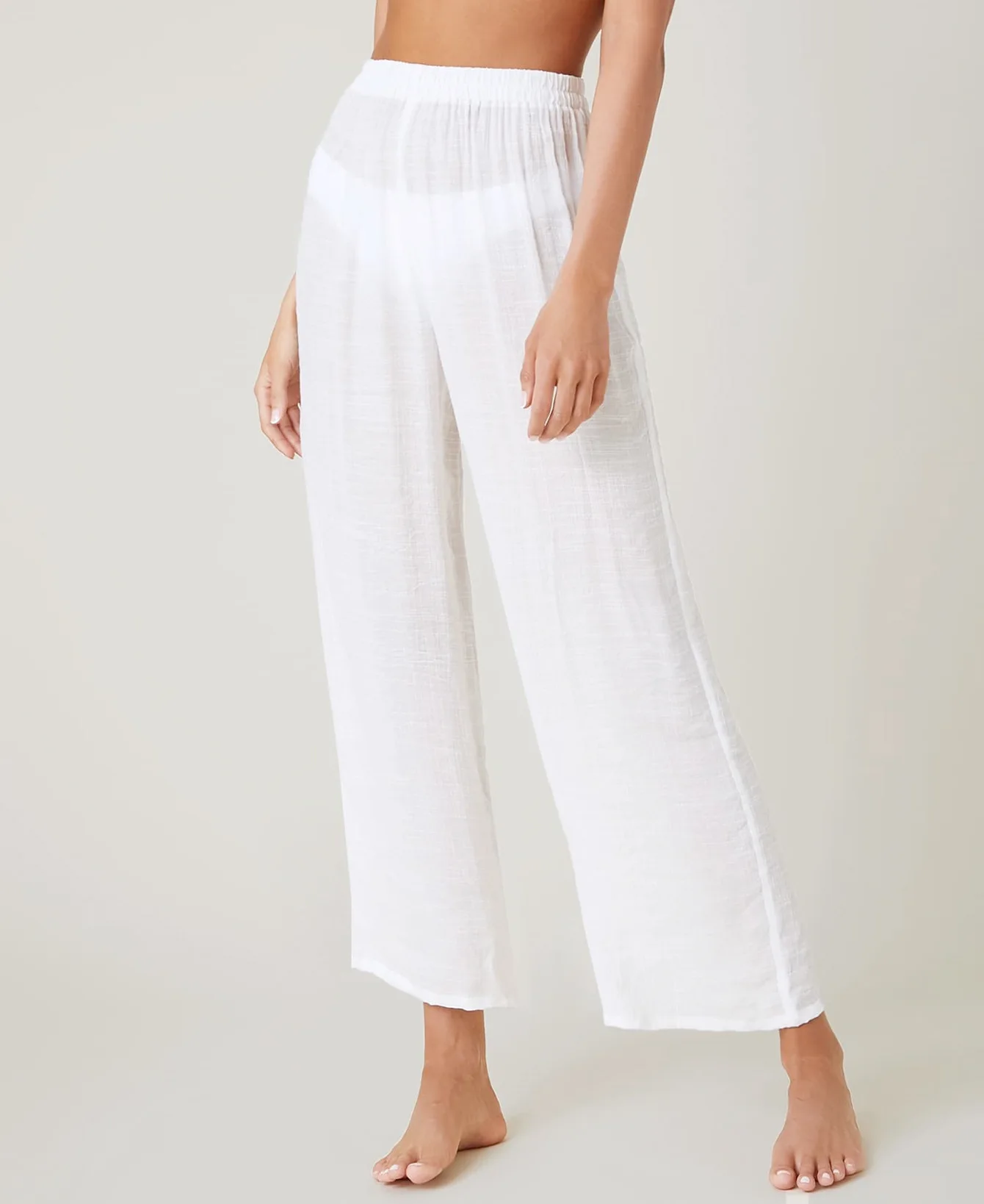 Ladies Sunscreen Casual Pants Solid Color Loose Beach Vacation Cropped Pants New Beach Vacation Cropped Sunscreen Pants
Ladies Sunscreen Casual Pants Solid Color Loose Beach Vacation Cropped Pants New Beach Vacation Cropped Sunscreen Pants