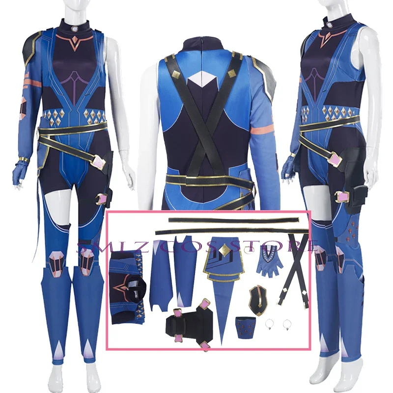 Reyna Cosplay Costume Game Duelist Reyna Women Role Play Uniform Bag Outfit Halloween Carnival Party Disguise Suit for Girl
Reyna Cosplay Costume Game Duelist Reyna Women Role Play Uniform Bag Outfit Halloween Carnival Party Disguise Suit for Girl