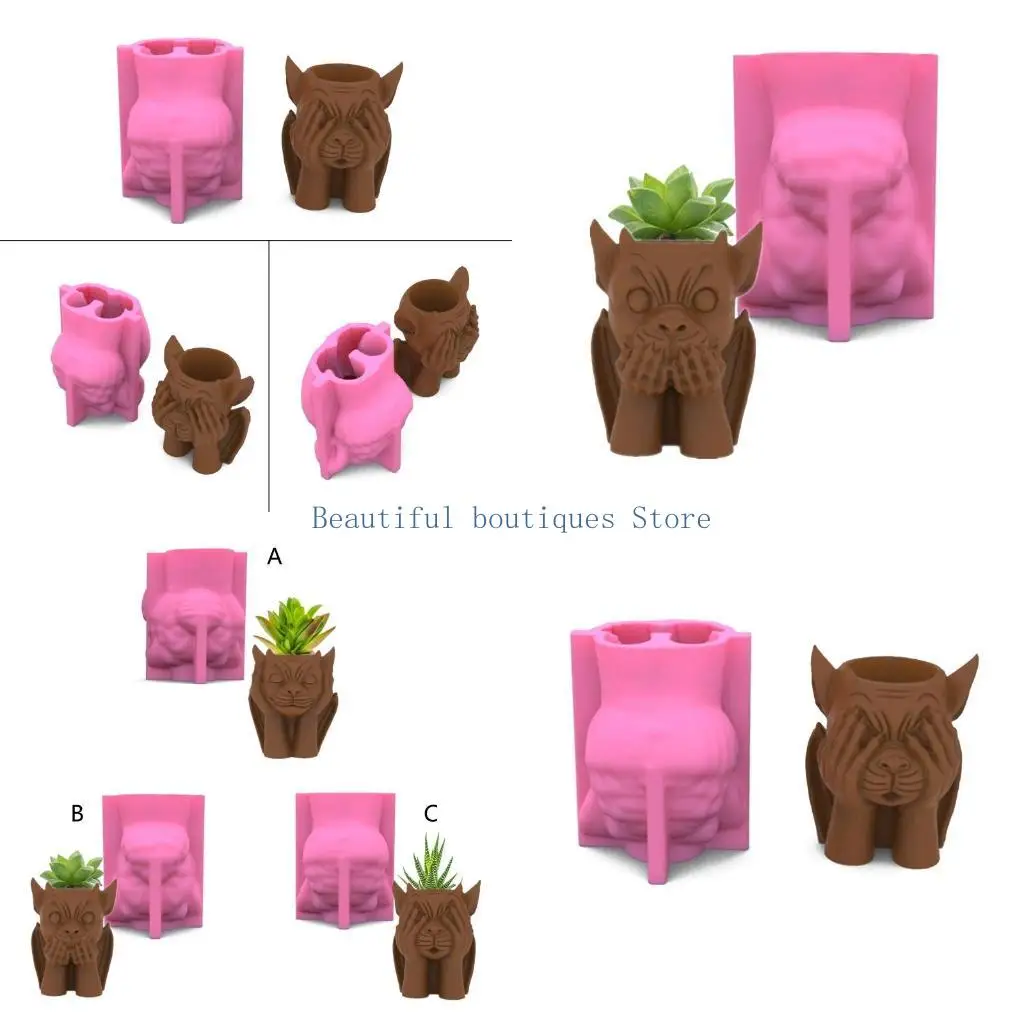 U4LF Суккуленты цветочный горшок смола Силиконовая плесень, подходящая для самодельного садового бетоно
U4LF Суккуленты цветочный горшок смола Силиконовая плесень, подходящая для самодельного садового бетоно