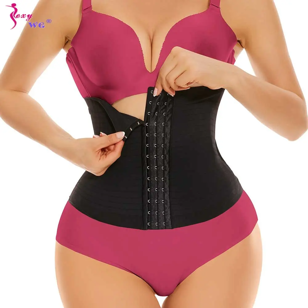 SEXYWG Women Waist Trainer Belly Control Belt Weight Loss Girdle Fat Burner Waist Cincher Gym Corset Slimming Body Shaper
SEXYWG Women Waist Trainer Belly Control Belt Weight Loss Girdle Fat Burner Waist Cincher Gym Corset Slimming Body Shaper