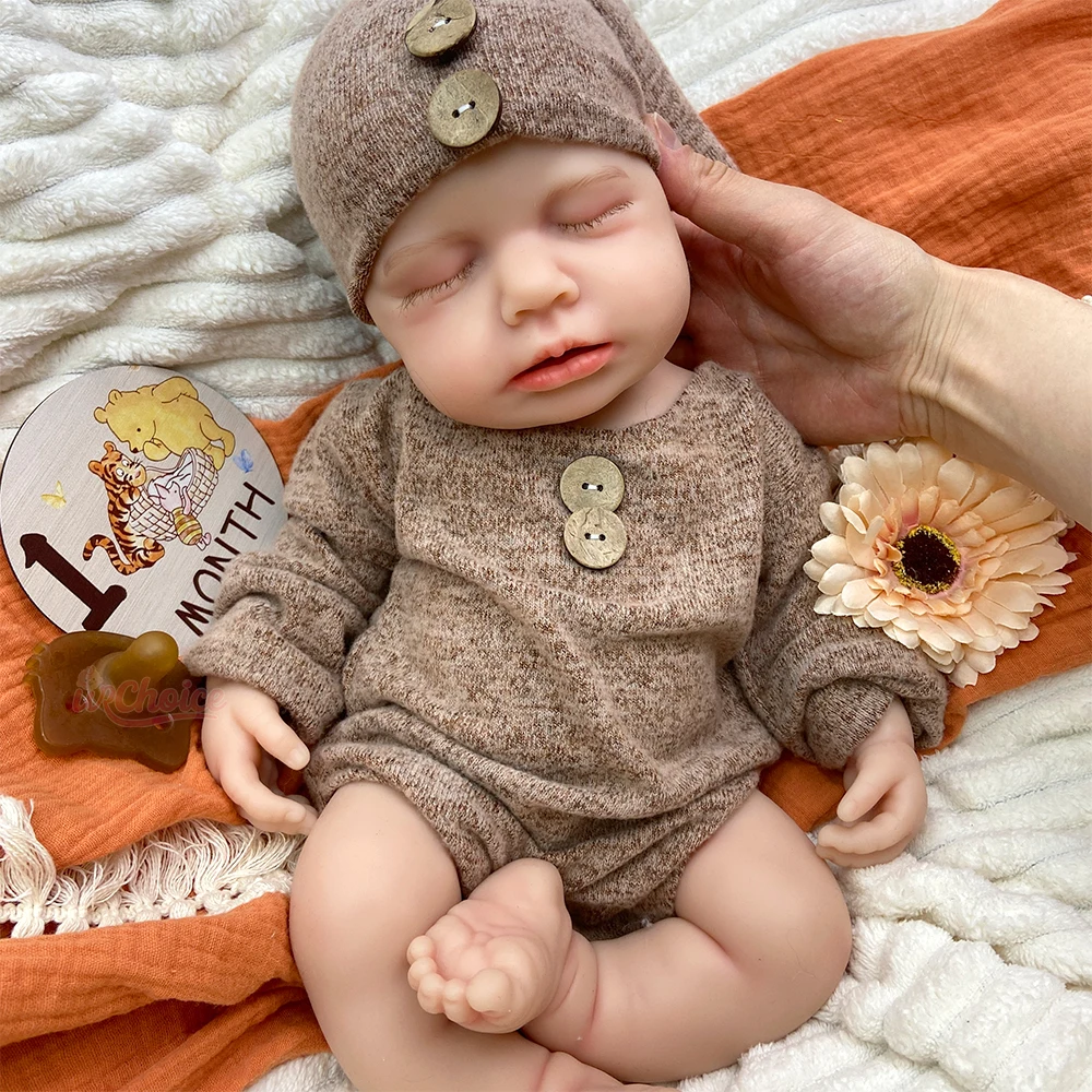 18inch Asleeping Girl Full Soft Silicone Reborn Baby Open Mouth Doll Realistic Features Soothing Weighted Doll For Dementia and Care Support
18inch Asleeping Girl Full Soft Silicone Reborn Baby Open Mouth Doll Realistic Features Soothing Weighted Doll For Dementia and Care Support