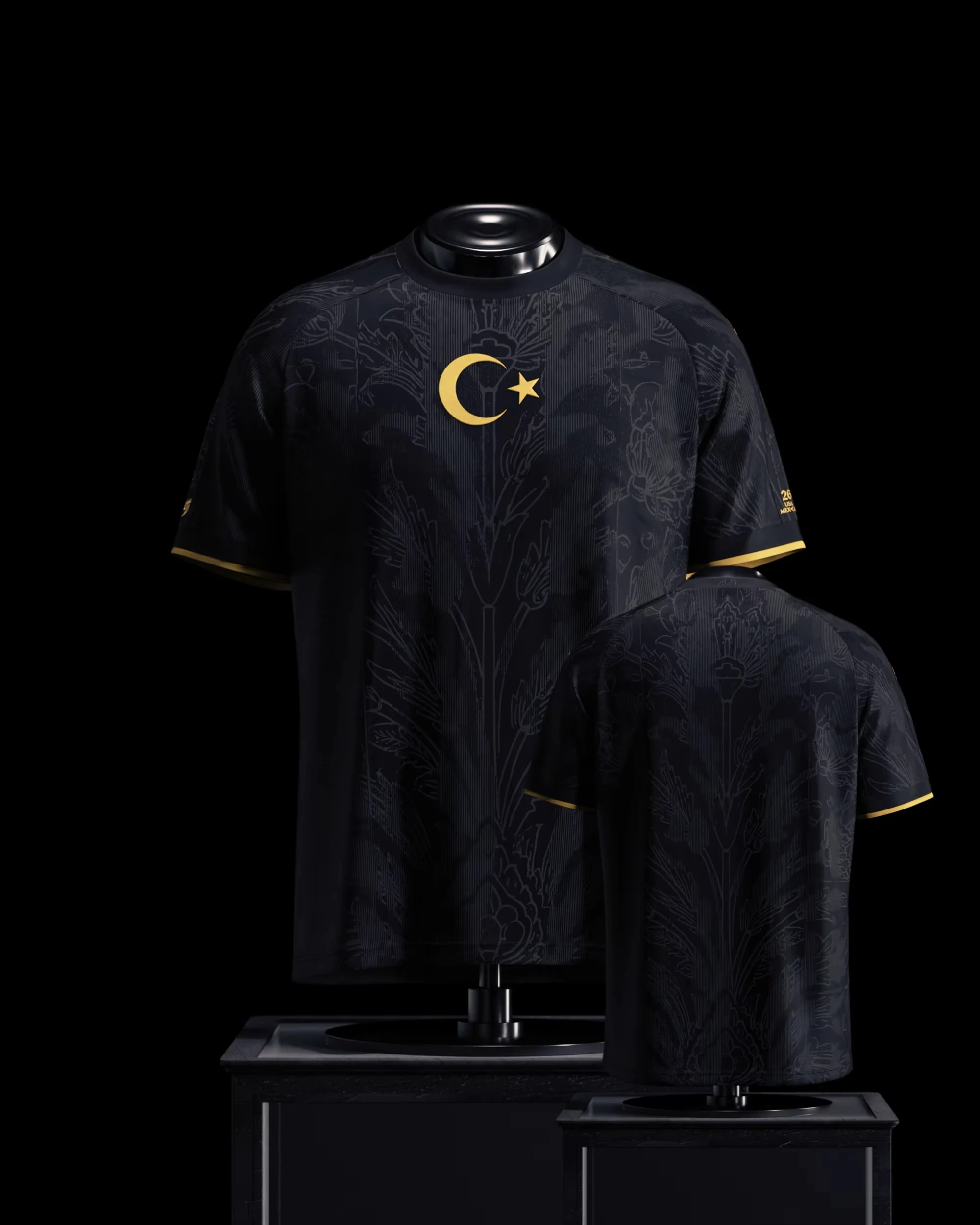 2026 Family Matching Turkey AY-YILDIZLILAR Vintage Floral Themed Football Jersey Breathable Quick-Dry Soccer Fans Tee
2026 Family Matching Turkey AY-YILDIZLILAR Vintage Floral Themed Football Jersey Breathable Quick-Dry Soccer Fans Tee