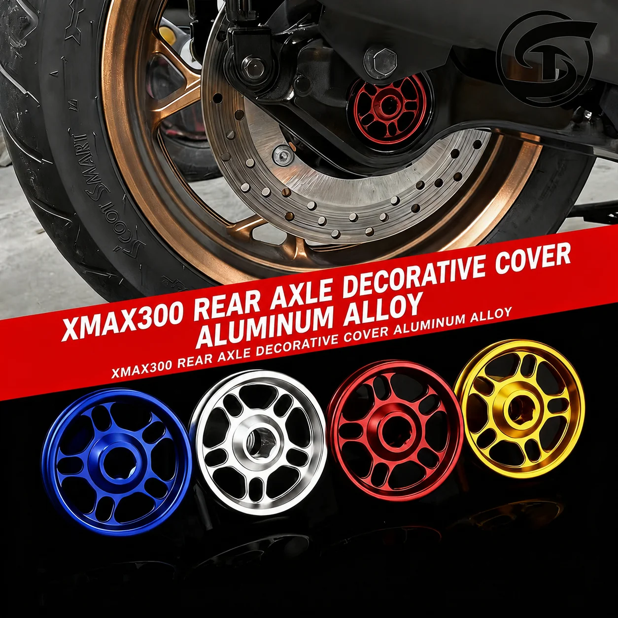 Suitable for Yamaha XMAX 250 300 400 X-MAX 300 250 modified rear axle nut cover plug CNC, motorcycle accessories 2017-2026
Suitable for Yamaha XMAX 250 300 400 X-MAX 300 250 modified rear axle nut cover plug CNC, motorcycle accessories 2017-2026