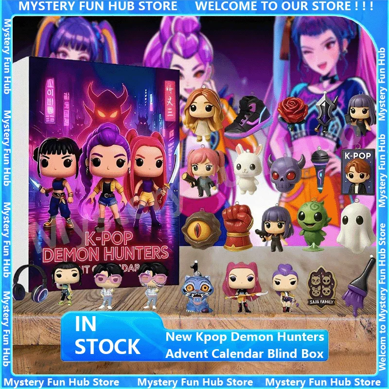 Kpop Demon Hunters Адвент-календарь Слепая коробка Руми Мира Зои Тигр Рождественский обратный отсчет Адвент-календарь Милая загадочная коробка Игрушки Подарки
Kpop Demon Hunters Адвент-календарь Слепая коробка Руми Мира Зои Тигр Рождественский обратный отсчет Адвент-календарь Милая загадочная коробка Игрушки Подарки